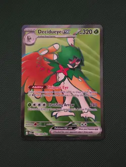 Pokemon TCG Decidueye EX 100/088 Perfect Order - Full Art - NM - Image 1