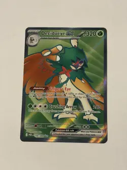 Pokemon TCG Decidueye EX Perfect Order 100/088. Near Mint - Image 1