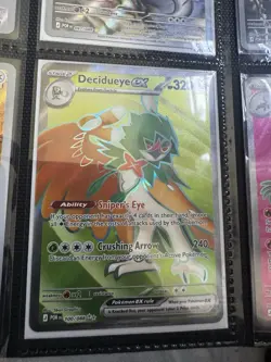 Pokemon TCG Decidueye EX 100/088 Perfect Order Secret Rare Mint Condition - Image 1