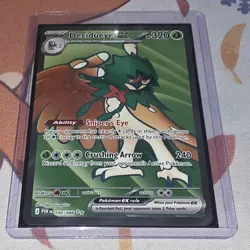 Pokemon TCG Decidueye ex Full Art 100/088 Perfect Order W/ Top Loader And Sleeve - Image 1