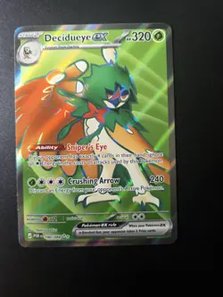 Decidueye ex card (#100/088) Perfect Order Pokemon TCG expansion set. - Image 1