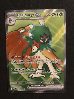 Pokemon TCG Decidueye EX 100/088 Perfect Order Full Art - Image 1
