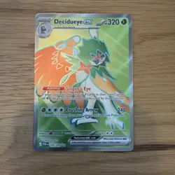 Pokemon TCG Decidueye EX 100/088 Perfect Order Pack Fresh Condition - Image 1