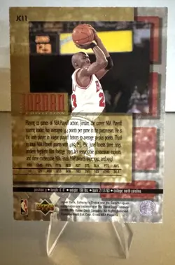 Michael Jordan #JC11 "JORDAN COLLECTION" - 1995 Upper Deck - Bulls - Image 2