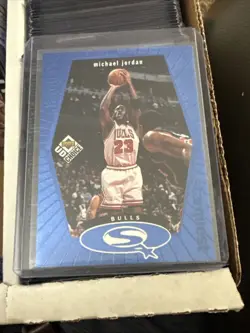 1998-99 Upper Deck UD Choice - Starquest Michael Jordan #SQ30 Blue - Image 1