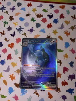 Nintendo Pokemon TCG Blastoise ex 200/165 SV 151 Full Art Holo Ultra Rare - Image 3