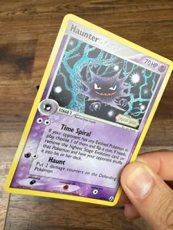 Haunter Legend Maker Reverse Holo Ex Pokemon Card 35/92 TCG - Image 4