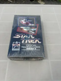 1991 Star Trek Official Trading Cards Series II 25th Annivers Factory Sealed Box - Image 1