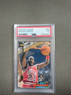 1994-95 Upper Deck Collector's Choice Micheal Jordan PSA 7 - Image 1