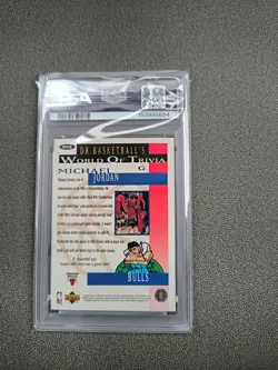 1994-95 Upper Deck Collector's Choice Micheal Jordan PSA 7 - Image 2