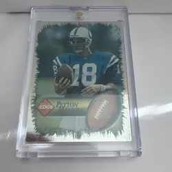 Collector's Edge 1998 Peyton Manning Rookie Card #18 Holding Jersey Colts - Image 1