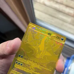 Mega Darkrai EX 120/084 Hyper Rare Gold Full Art Pokemon TCG English Pitch Black - Image 3