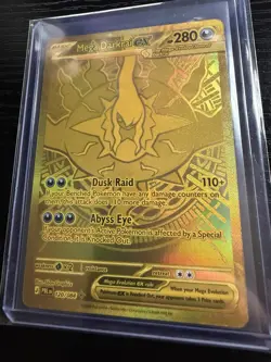 2026 Pokemon Mega Darkrai ex NM Gold Hyper Rare 120/084 Pitch Black English - Image 3