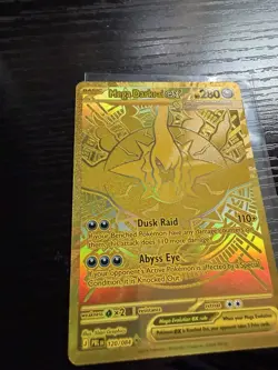 2026 Pokemon Mega Darkrai ex NM Gold Hyper Rare 120/084 Pitch Black English - Image 4