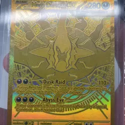 Mega Darkrai EX 120/084 Pitch Black EX Hyper Rare Gold Foil English - Image 4