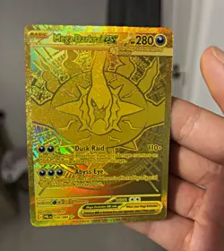 Mega Darkrai EX 120/084 Pitch Black Holo Ultra Rare EX 280 HP English - Image 1