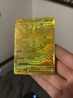 Mega Darkrai EX 120/084 Pitch Black Holo Ultra Rare EX 280 HP English - Image 2