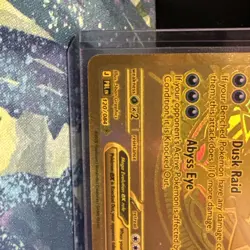 2026 Pokemon Mega Darkrai ex Gold Hyper Rare 120/084 Pitch Black English NM - Image 2
