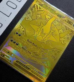 Mega Darkrai EX 120/084 Hyper Rare Gold - Pitch Black - Pokemon TCG English - Image 2