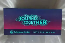 Pokemon TCG Journey Together Pokemon Center Elite Trainer Box ETB - New & Sealed - Image 5