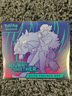 Pokemon TCG Journey Together ETB Elite Trainer Box Sealed - Image 1