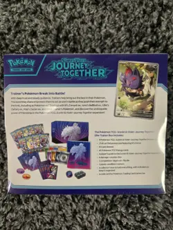 Pokemon TCG Journey Together ETB Elite Trainer Box Sealed - Image 4