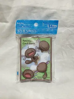 Pokemon TCG Deck Shield Card Sleeves Wooper 64pcs Official Pokemon Center Japan - Image 1