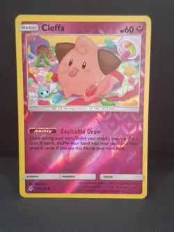 Cleffa 131/214 Reverse Holo Unbroken Bonds NM Pokemon Card - Image 1