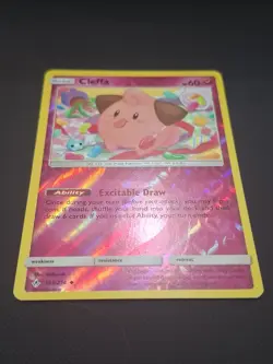 Cleffa 131/214 Reverse Holo Unbroken Bonds NM Pokemon Card - Image 3