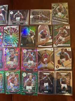 Aston Villa Trading Card Lot! Mings, McGinn, Cash, Grealish, Watkins - Image 4
