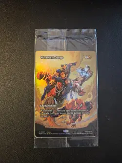 WARSTORM SURGE EXCLUSIVE MAGIC THE GATHERING FOIL CARD HI GRADE MTG 2026 - Image 1
