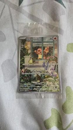 Pokemon TCG Charmander SV 044 Black Star Promo, Obsidian Flames Edition Sealed - Image 1
