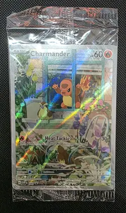 Pokemon TCG Charmander 044 Black Star Promo Obsidian Flames Sealed *see pics* - Image 1