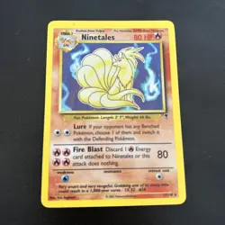 Ninetales 17/110 Legendary Collection Holo LP Pokemon Card Rare - Image 1