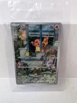 Pokemon TCG Charmander SV 044 Black Star Promo, Obsidian Flames Edition Sealed - Image 1