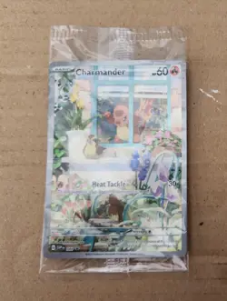 Pokemon Card TCG Charmander 044 Obsidian Flames Promo SEALED 2023 - Image 1