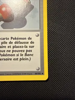 Pokemon Card French - 1st Edition Pokemon Flute Base Set 86/102 - Image 4