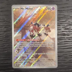 Mr. Mime - 179/165 - IR - Pokemon 151 English - Pokemon TCG - NM/M - Image 1