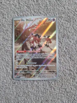 Pokemon TCG Scarlet & Violet 151 Illustration Rare Mr. Mime (179/165) - Image 1