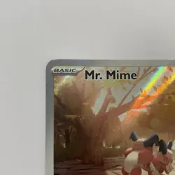 Mr. Mime 179/165 - S&V 151 Illustration Rare Pokemon TCG- M/LP (top edge) - Image 2