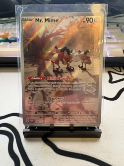 Mr Mime Illustration Rare 151 Scarlet & Violet (179/165) Pokemon TCG - Image 1