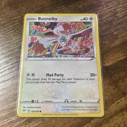 Bunnelby 150/189 Pokemon Darkness Ablaze Common Card NM/M - Image 1