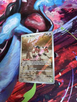 Pokemon TCG Mr. Mime 179/165 Illustration Rare Scarlet Violet 151 - Image 3