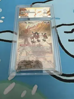 Mr Mime Illustration Rare 179/165 Scarlet & Violet 151 Pokemon TCG Ace 9 Mint - Image 1
