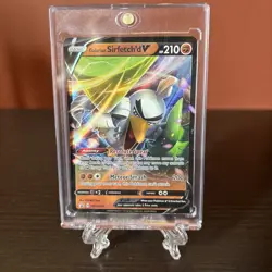 Pokemon Galarian Sirfetch’d V SWSH043 Holo Promo Card NM/MINT - Image 1