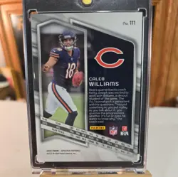 Caleb Williams 2024 Base set Rookie Spectra #111 Chicago Bears - Image 2