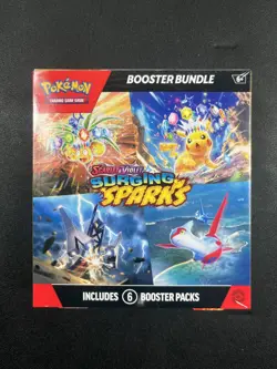 Pokemon TCG Surging Sparks Booster Bundle Sealed Brand New 6 Packs - Image 1
