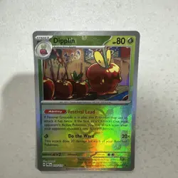 Dipplin (Master Ball Pattern) 010/131 Holo Prismatic Evolutions Pokemon NM - Image 2
