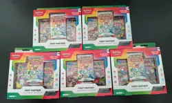 Pokemon TCG First Partner Illustration Collection Series 1 Lot Of 5 - Image 1