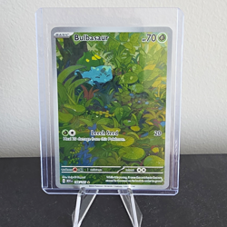 The Pokemon Company Bulbasaur 166/165 SV 151 Illustration Rare Holo Full Art EN - Image 1